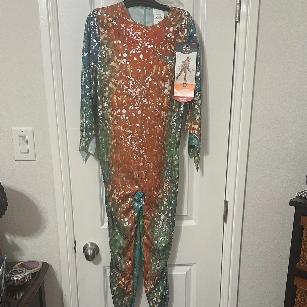 Green Piranha Costume for Kids - Picture 5 of 6